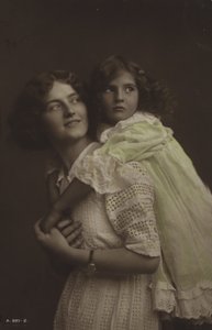 Mother and Daughter by English Photographer